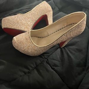 Sparkly heels!